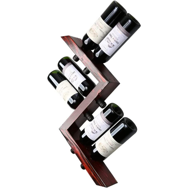 Rustic bottle 2025 holder